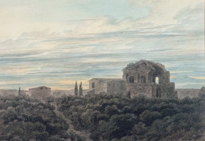 Temple of Minerva Medica by John Robert Cozens